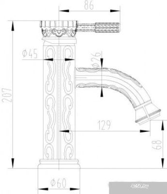 Lemark Jasmine LM6606ORB