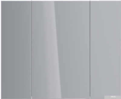 Lemark Шкаф с зеркалом Universal 100 LM100ZS-U (белый глянец)