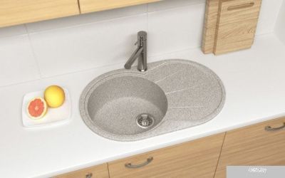 Кухонная мойка FostoGran FG 76-49 (404-антрацит)