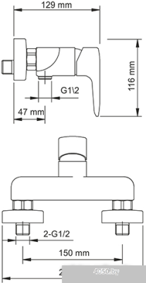 Смеситель Wasserkraft Vils 5602