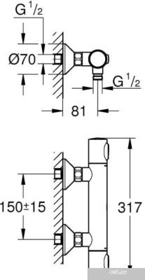 Grohe Grohtherm 500 34793000