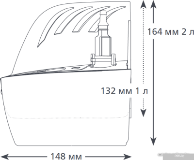 Насос Aspen Pumps Hi-flow 1 л