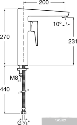 Смеситель Roca Esmai 5A8431C00