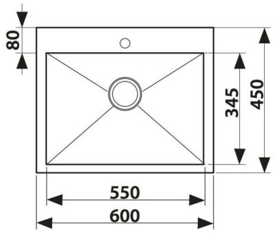 Кухонная мойка Kaiser KSM-6045