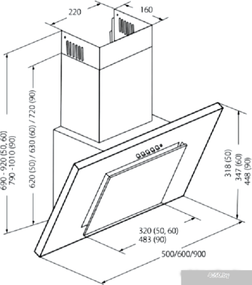 Akpo Nero line eco 60 WK-4 (белый)