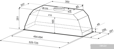 Krona Ameli 600 inox PB