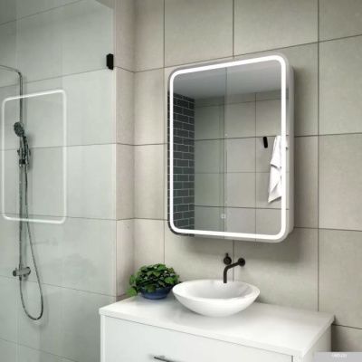 Континент Шкаф с зеркалом Elliott Led 60x80 (правый)