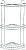 Rosenberg Этажерка RUS-385018-3 Zn