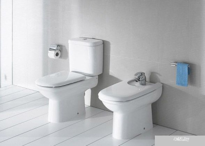 Унитаз Roca Giralda с пневмокрышкой 342466000+341469000+ZRU9000047