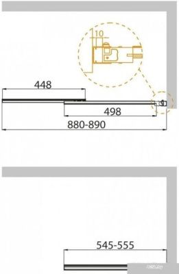 Cezares SLIDER-VF-11-90/150-C-Cr