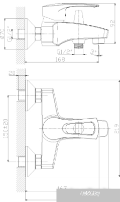 Смеситель Rossinka Silvermix T40-31