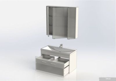 Aquanet Комплект мебели для ванной комнаты Августа 100 287677