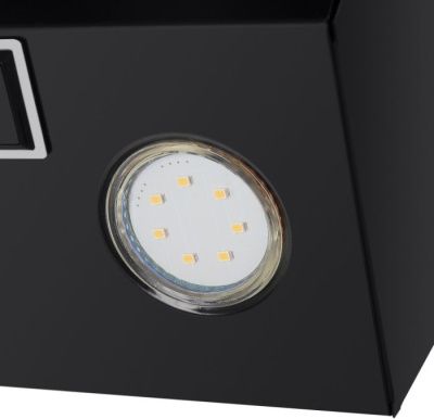 Кухонная вытяжка MAUNFELD Bridge 60 (нержавеющая сталь/черное стекло)