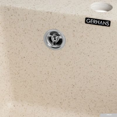 Кухонная мойка Gerhans A10 (бежевый)