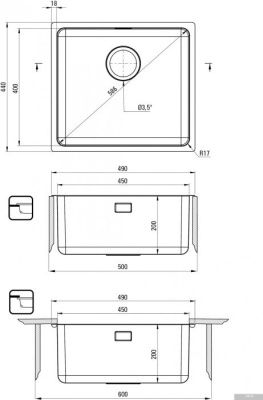 Deante Egeria ZPE 010D
