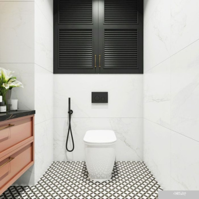 Унитаз Lavinia Boho Relfix Bell Pro 5 в 1 87060216 (черное стекло)