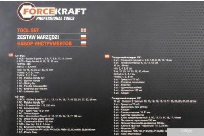 ForceKraft FK-4772-5 (77 предметов)