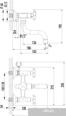 Смеситель Lemark Practica LM7512C