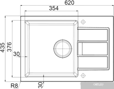 Кухонная мойка Franke Sirius 2.0 S2D 611-62 (435) Tectonite 143.0628.288 (оникс)