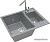Кухонная мойка Elmar M-08 (темно-серый Q8)