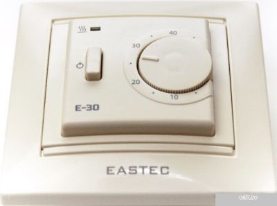 Терморегулятор Eastec E-30 механический (кремовый)