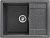 Кухонная мойка Gerhans B22 (графит)