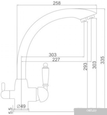 Ledeme L4455-3 (хром)