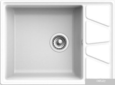 Кухонная мойка GranFest GF-V-680L (иней)