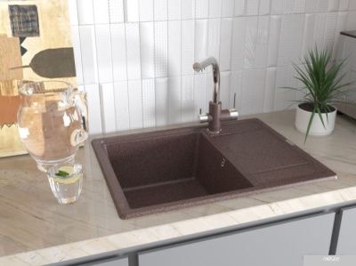 Кухонная мойка Paulmark Weimar PM216550-BE