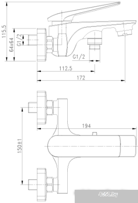 Смеситель Lemark Allegro LM5914CW