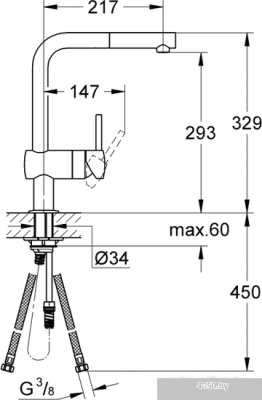 Смеситель Grohe Minta 32168000
