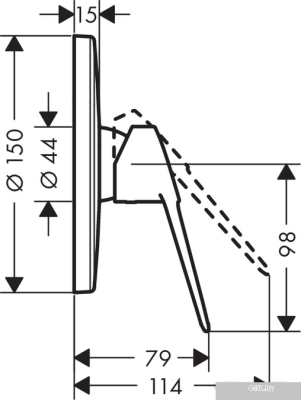 Смеситель Hansgrohe Novus Loop 71365000