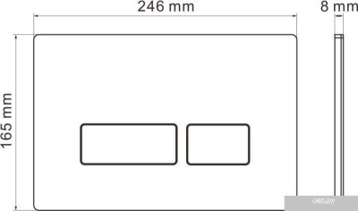 Roxen Antares One Rimless 6 в 1 StounFix Slim 605017 (кнопка: матовая)