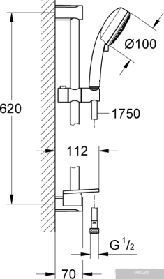 Grohe Tempesta Cosmopolitan 100 27929002