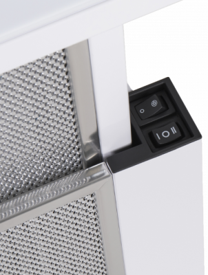 Кухонная вытяжка MAUNFELD VS Light (Glass) 60 (белое стекло)