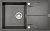 Кухонная мойка Deante Andante ZQN T113 (антрацит)