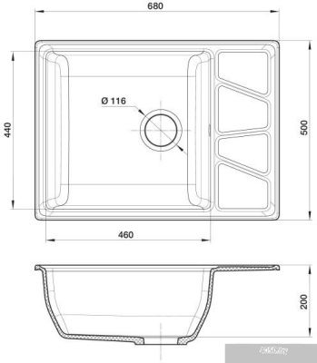 GranFest GF-V680L (графит)