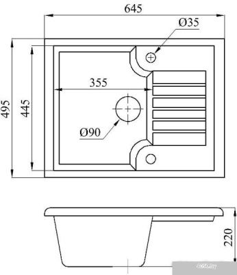 БелЭворс Compact L (бежевый, без сифона)