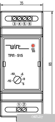 Терморегулятор Wirt ТРЛ-515