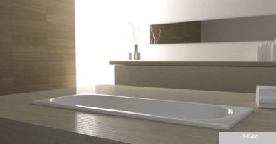 Ванна Smavit Cassia Titanium 160x70 (без ножек)