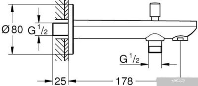Grohe BauContemporary 13390000