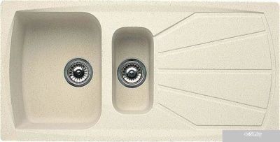 Кухонная мойка Elleci Living 475 Bianco Antico 62