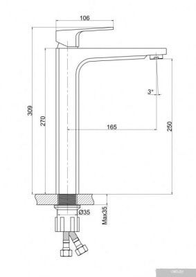 Cersanit Wisla A63059