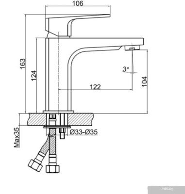 Cersanit Wisla 63055