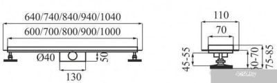 Calani Linea360 Chrom 70 CAL-G0030