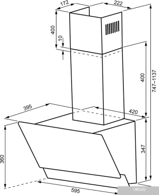 Krona Alva 600 S (черный)