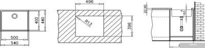 Кухонная мойка TEKA BE Linea 50/40 [10125134]