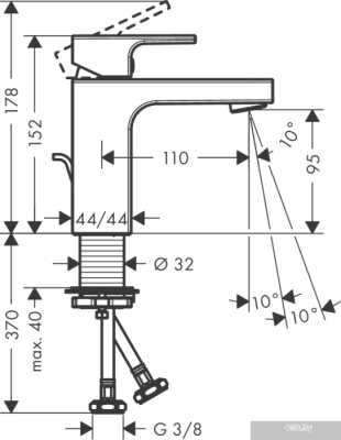 Hansgrohe Vernis Shape 71561000