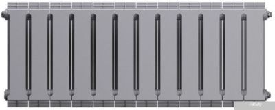 Royal Thermo PianoForte 300 Silver Satin (12 секций) боковое подключение