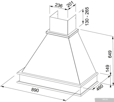 Franke Country Wood FCL 90 A2 321.0592.488 (белый)